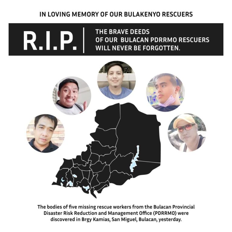 RSA Hails Fallen Bulacan Rescuers Provides P2 Million Financial And